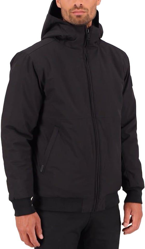 Airforce Padded Bomber True Black Zwart