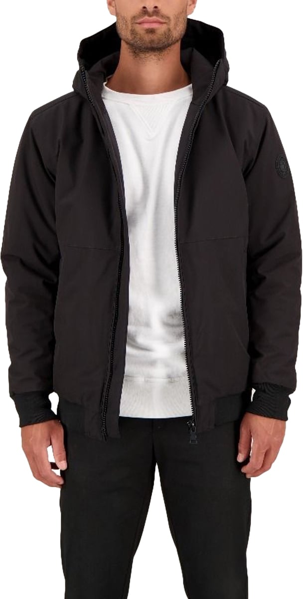 Airforce Padded Bomber True Black Zwart
