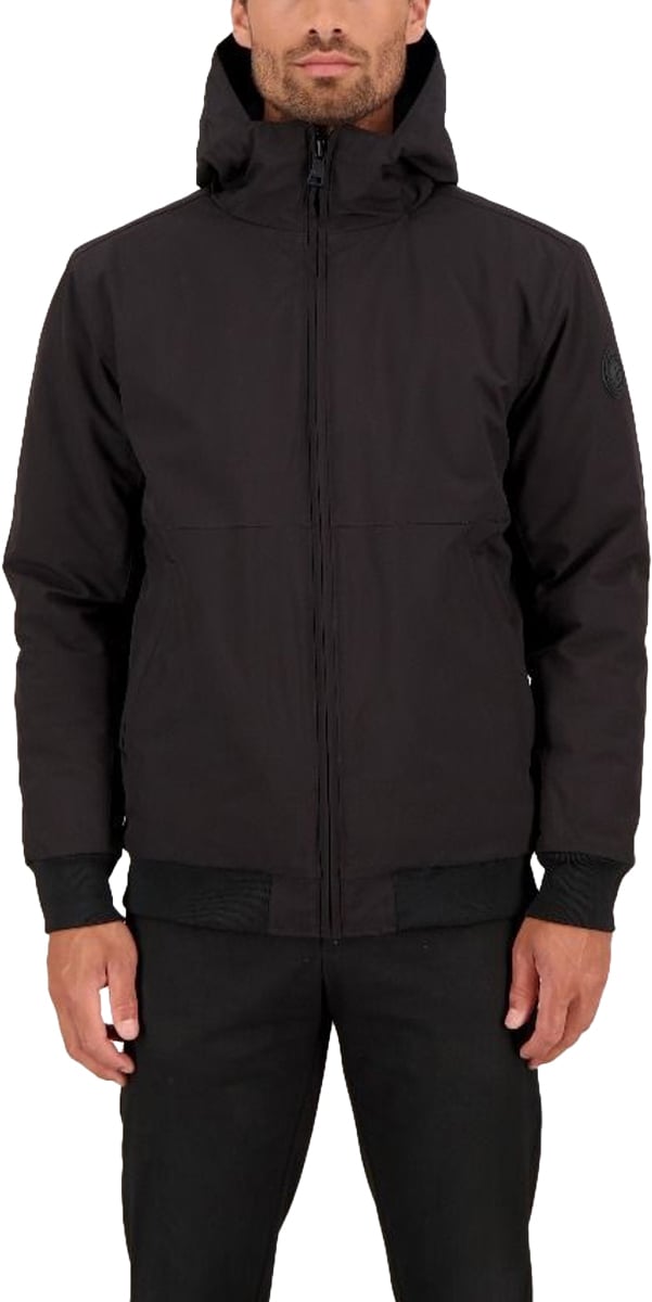 Airforce Padded Bomber True Black Zwart