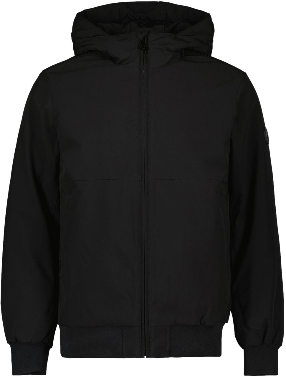 Airforce Padded Bomber True Black Zwart