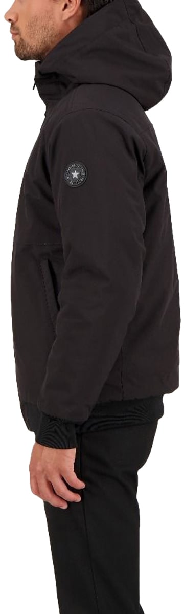 Airforce Padded Bomber True Black Zwart