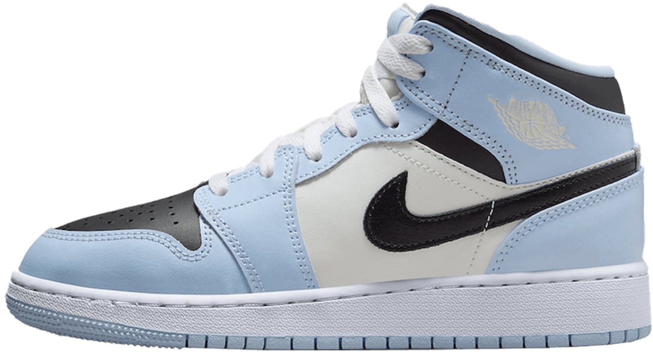 Nike Air Jordan 1 Mid Ice Blue (GS) Divers