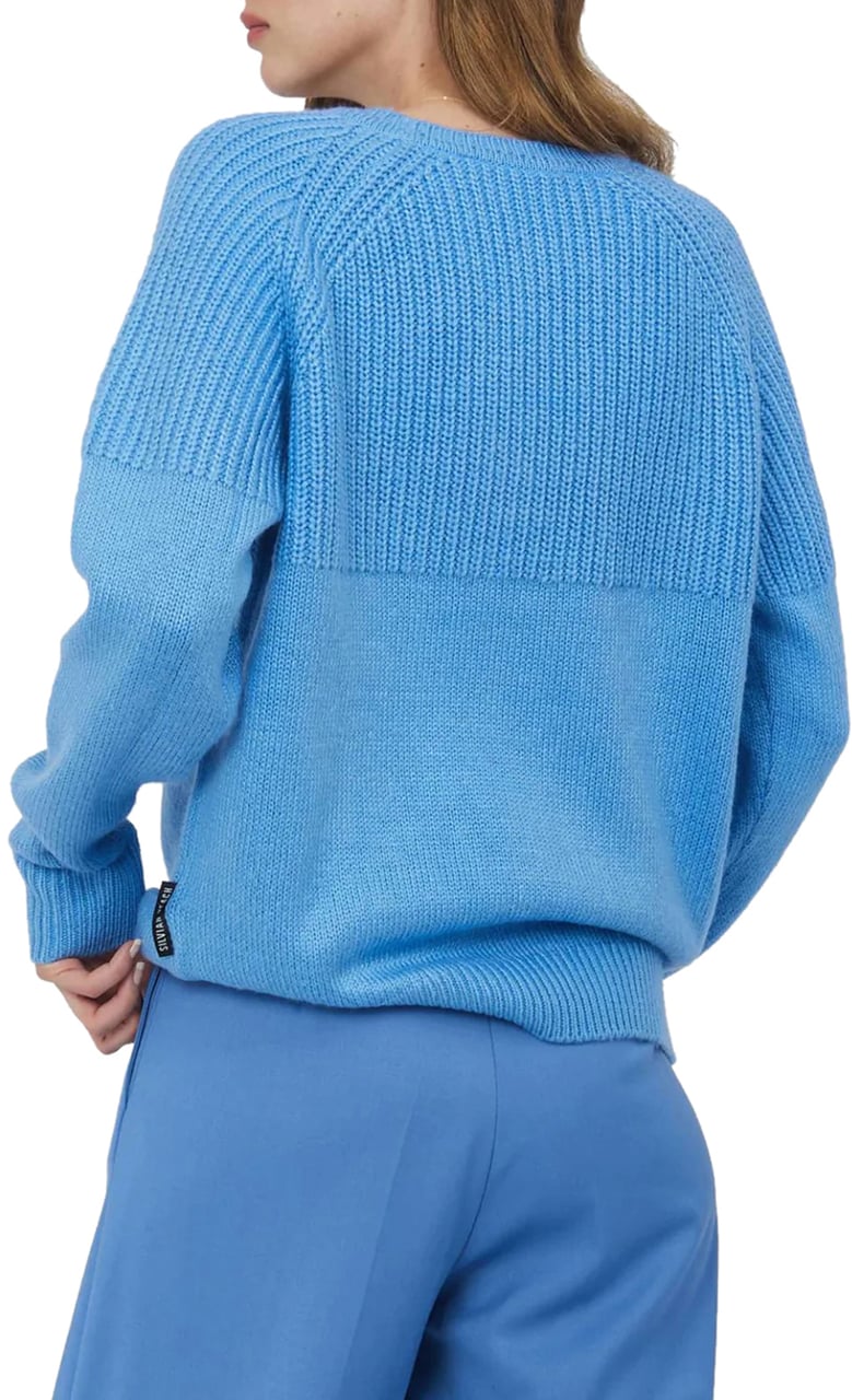 Silvian Heach Little boy blue jumper Blauw