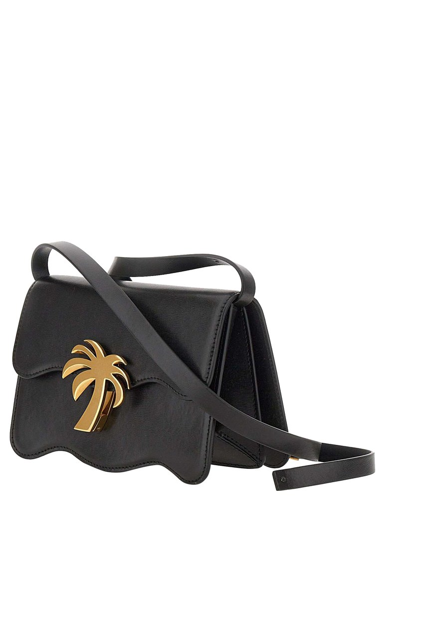 Palm Angels Shoulder Bag Black Zwart