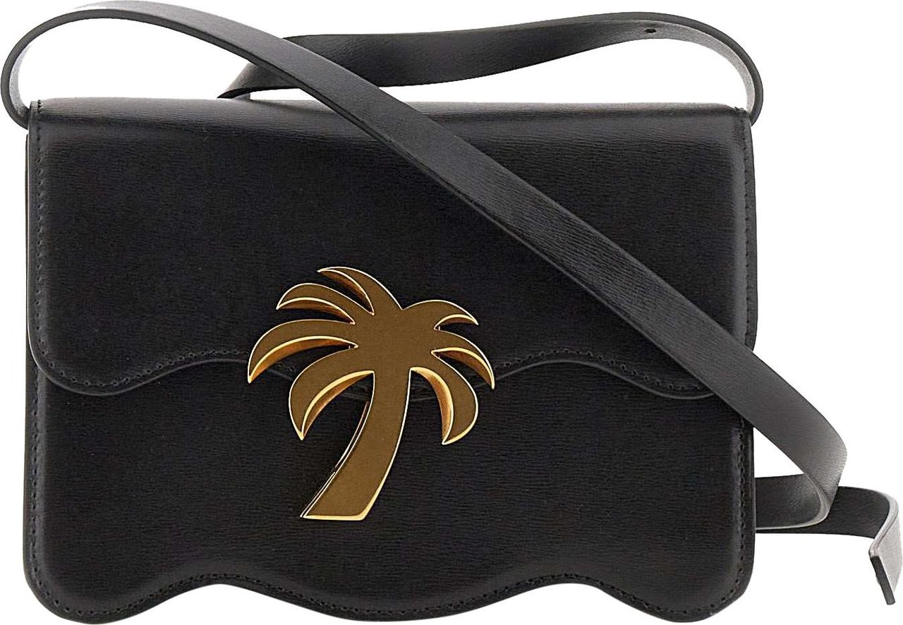 Palm Angels Shoulder Bag Black Zwart