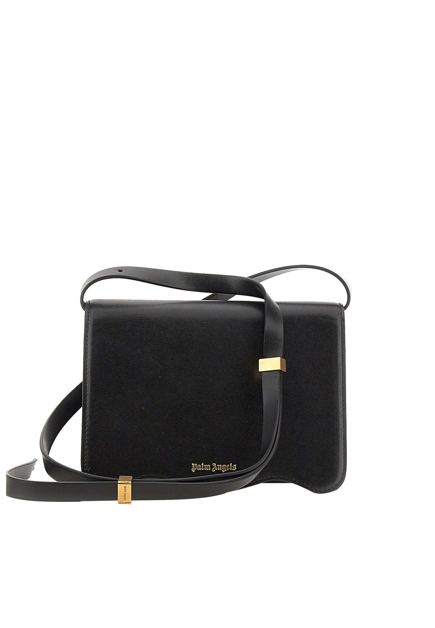 Palm Angels Shoulder Bag Black Zwart