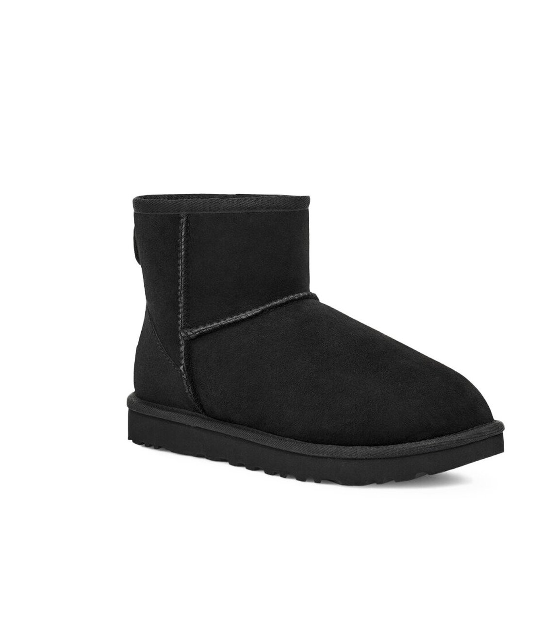 UGG Mini Classic Ii Black Boot Black Zwart