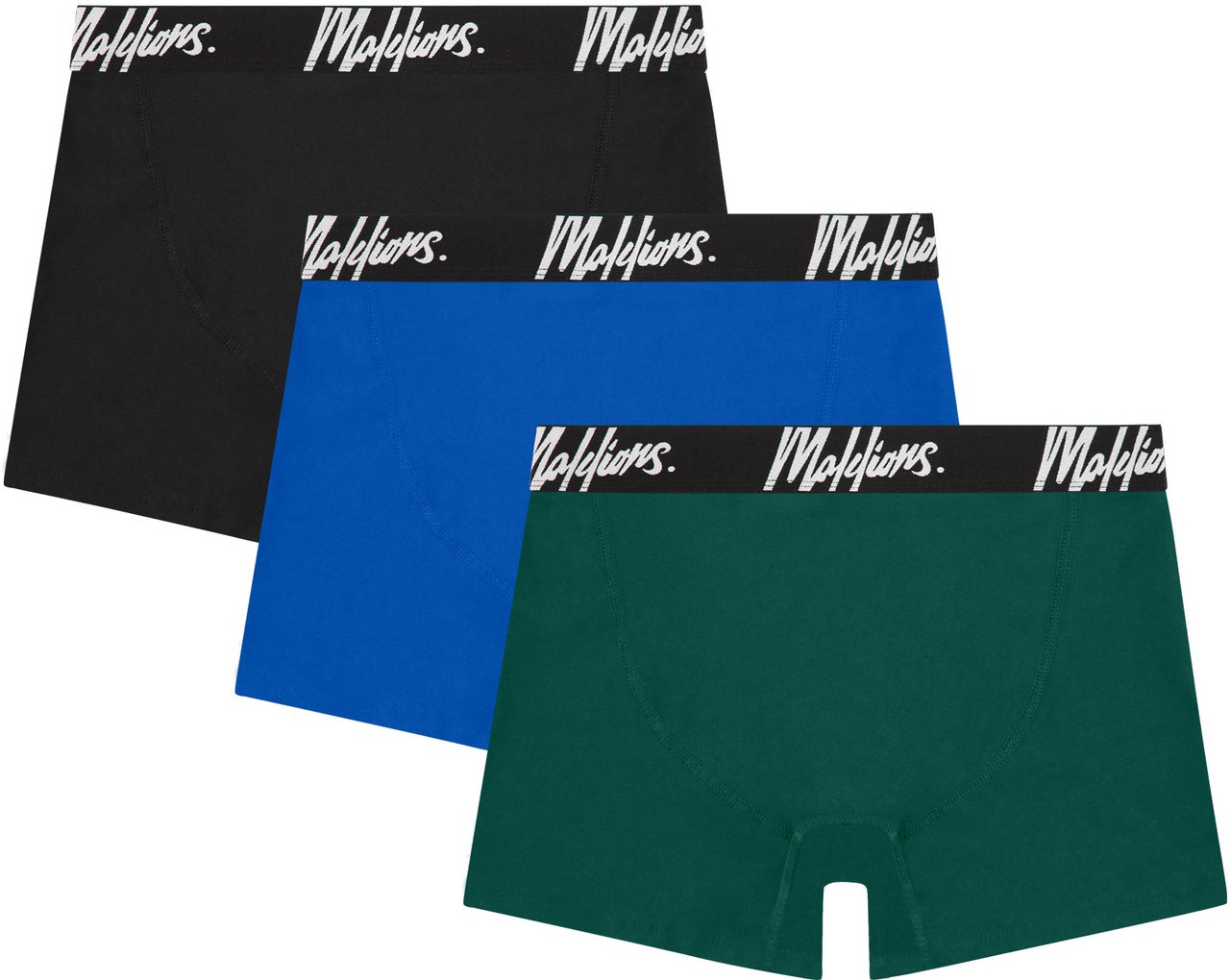 Malelions Boxer 3-Pack - Tricolore Divers
