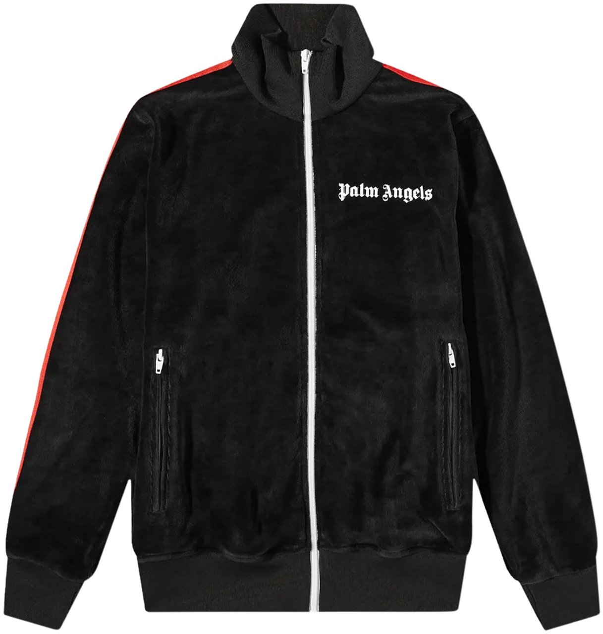 Palm Angels Rainbow Chenille Track Jacket Zwart