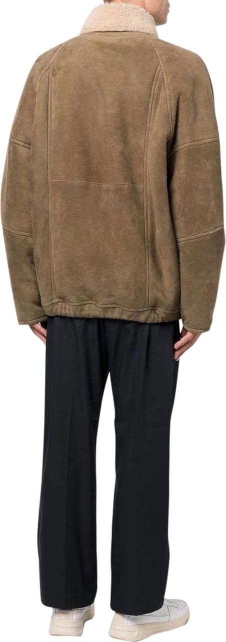 Isabel Marant lambskin shirt-jacket Groen