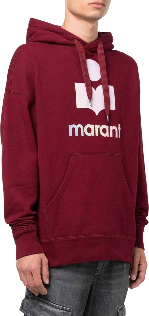 Isabel Marant logo-print hoodie Rood