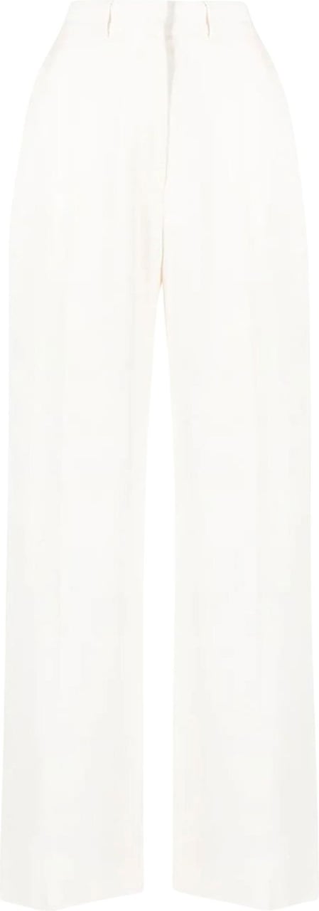 Casablanca high-waisted tailored trousers Wit