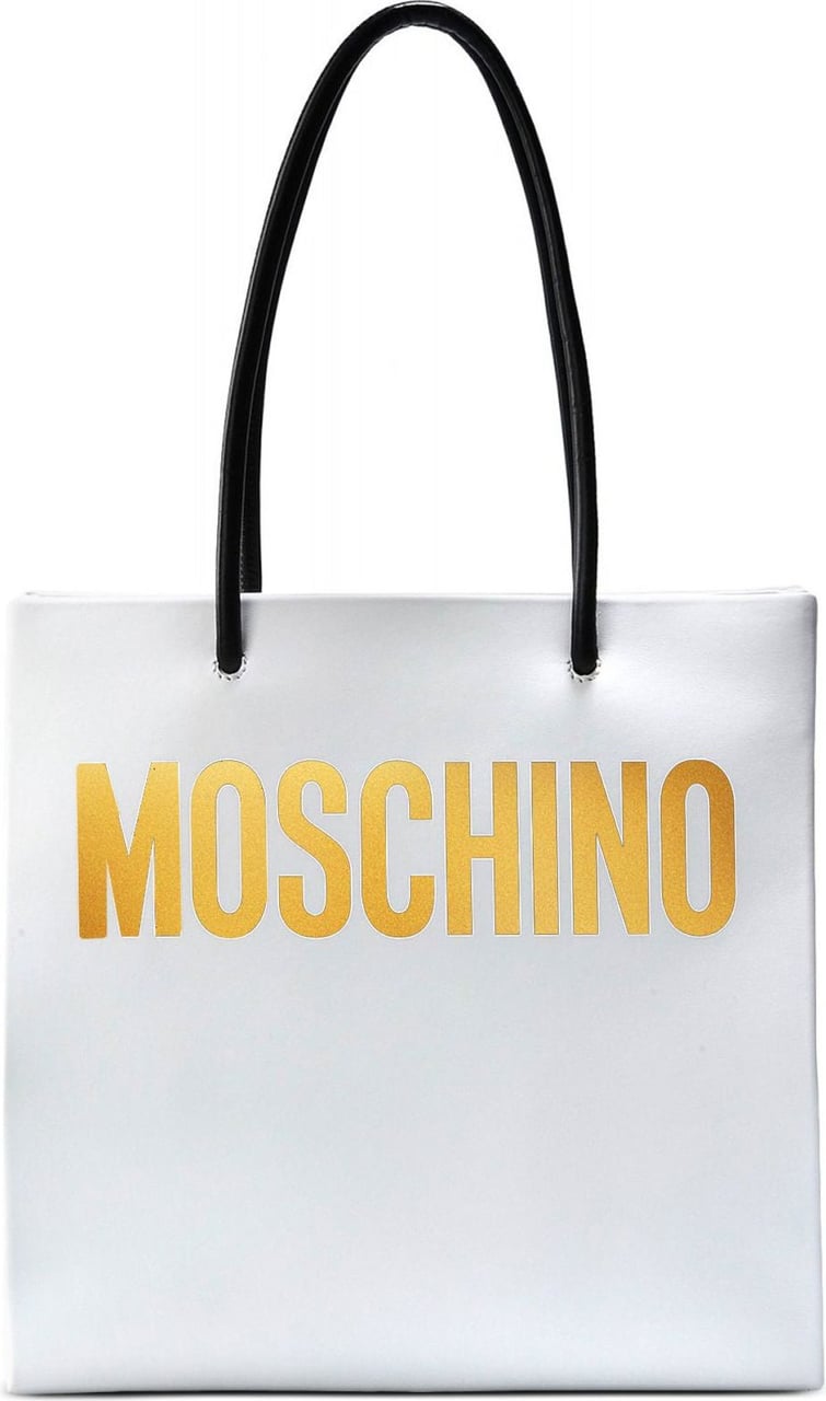 Moschino Moschino Logo Tote Wit