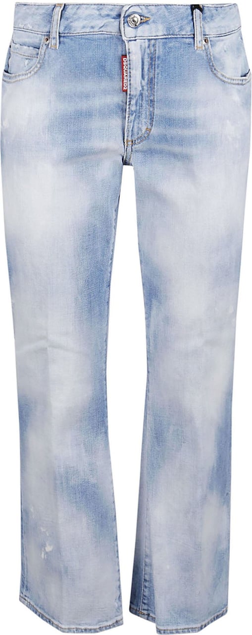 Dsquared2 Bell Bottom Jeans Blue Blauw