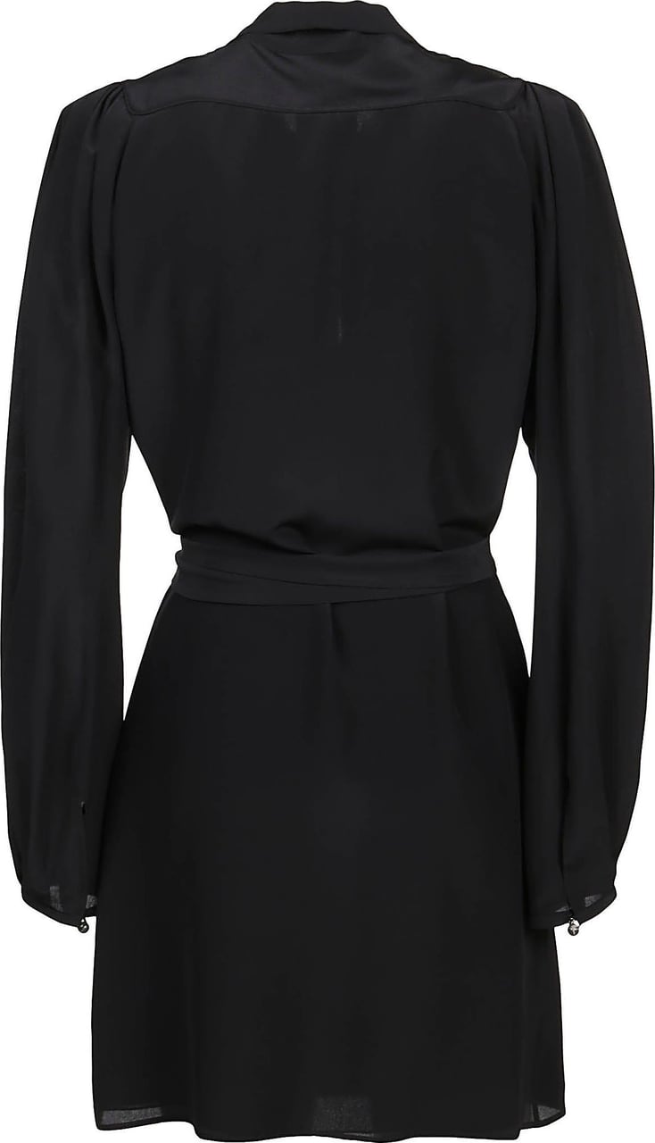 Dsquared2 Bow Mini Dress Black Zwart