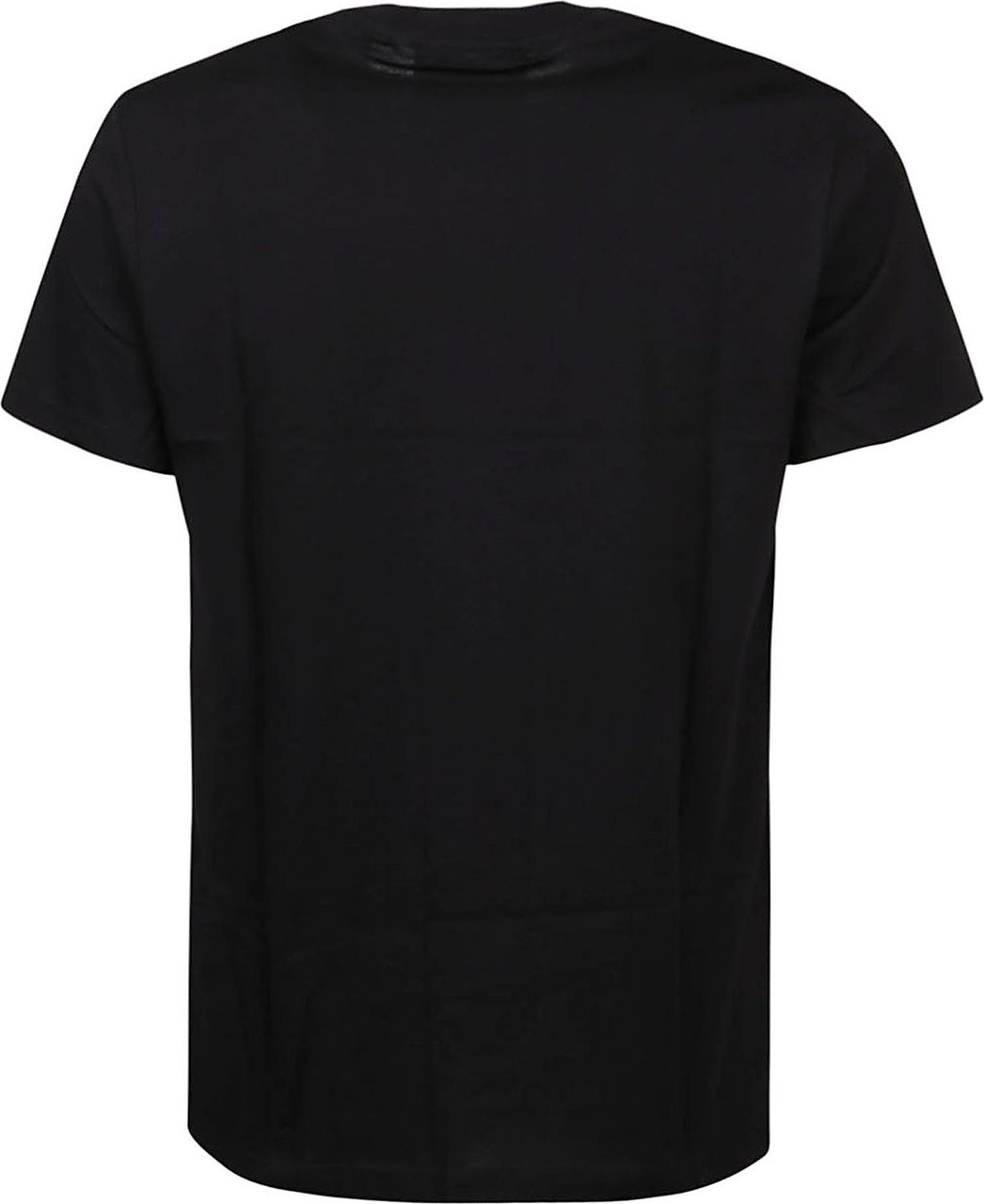 Versace Jeans Couture Logo Thick Petrol T-shirt Black Zwart