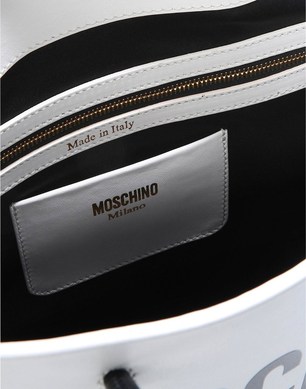 Moschino Moschino Logo Tote Wit