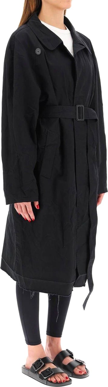 Balenciaga Balenciaga Unifit Trench Coat Zwart