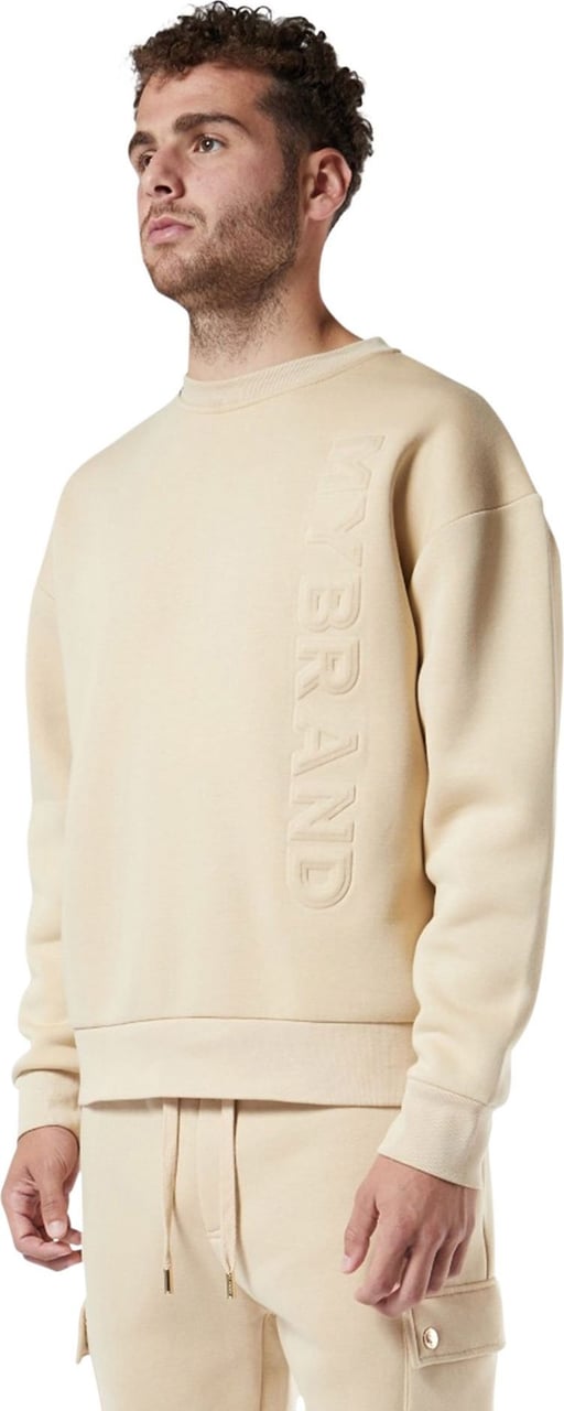 My Brand embossed sweater Beige