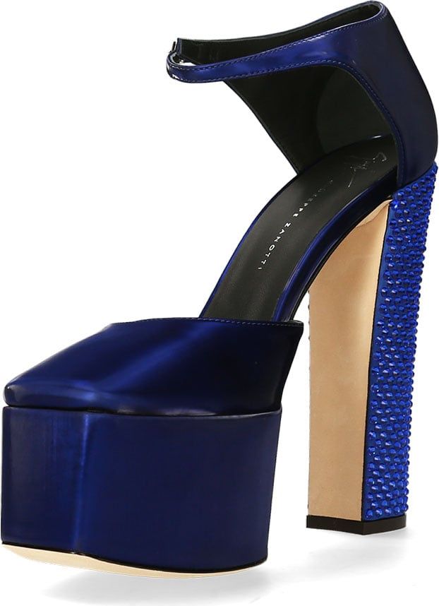 Giuseppe Zanotti sandalen blauw Blauw