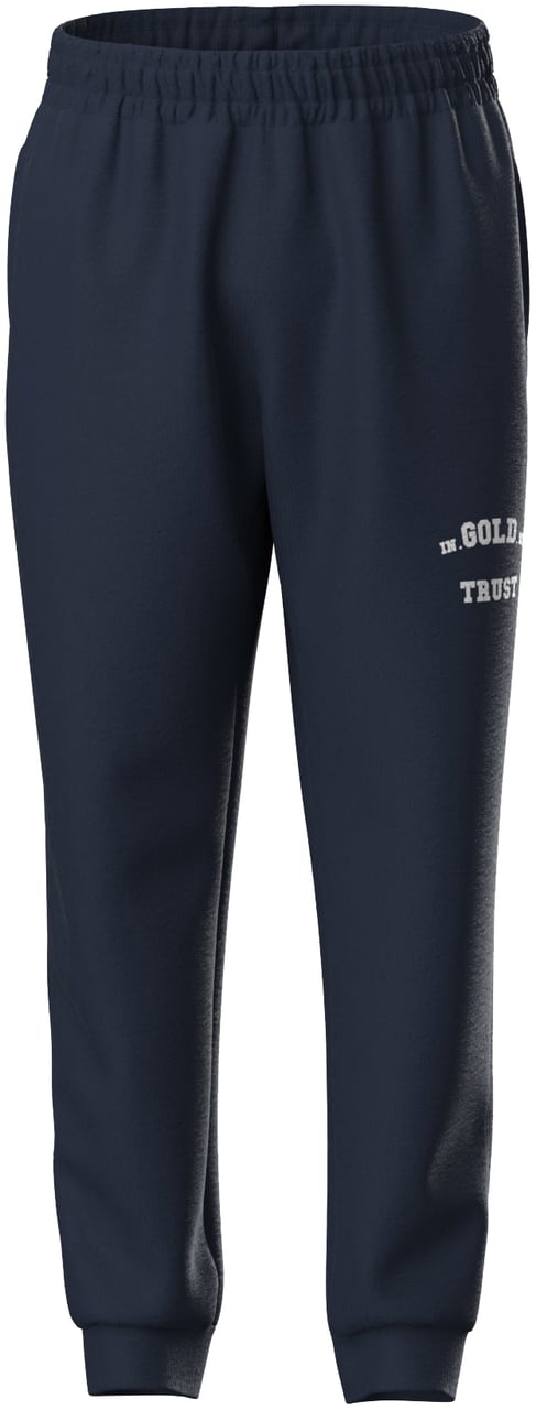 In Gold We Trust The Alligator Dress Blue Blauw