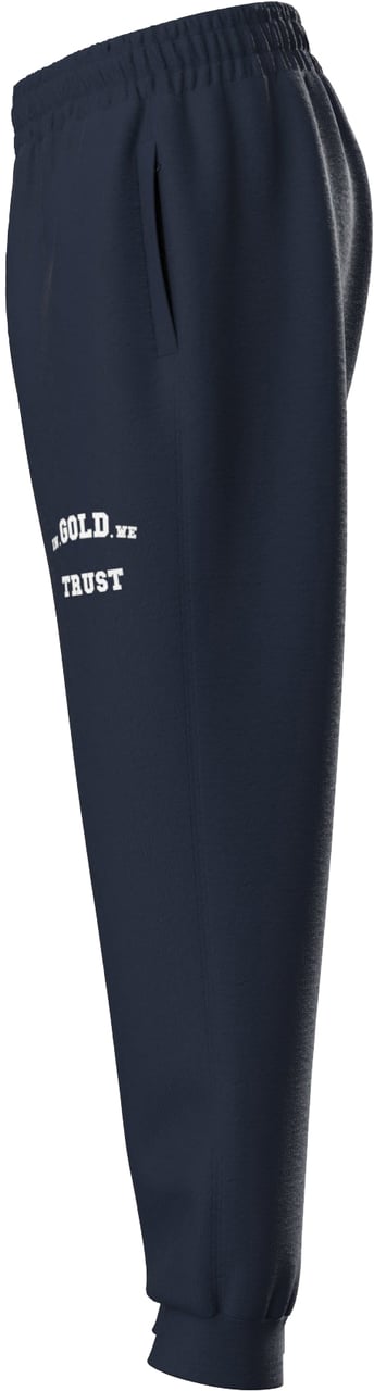 In Gold We Trust The Alligator Dress Blue Blauw