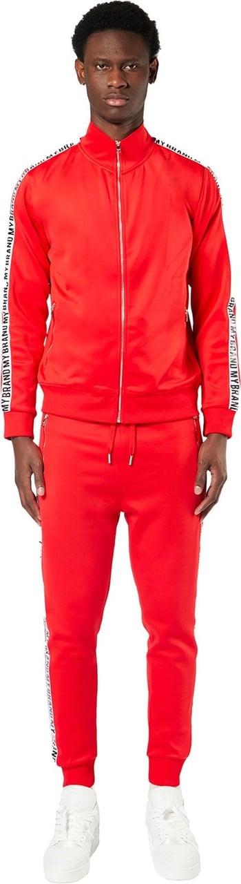 My Brand Mb tape tracksuit Rood