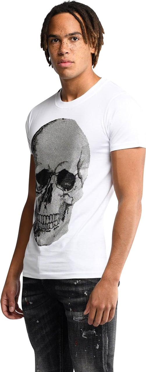 My Brand original skull t-shirt Wit