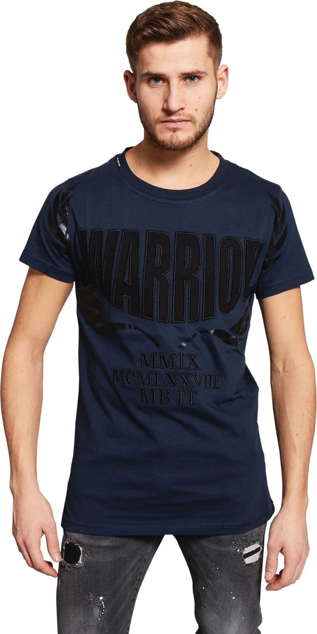 My Brand warrior t-shirt Blauw