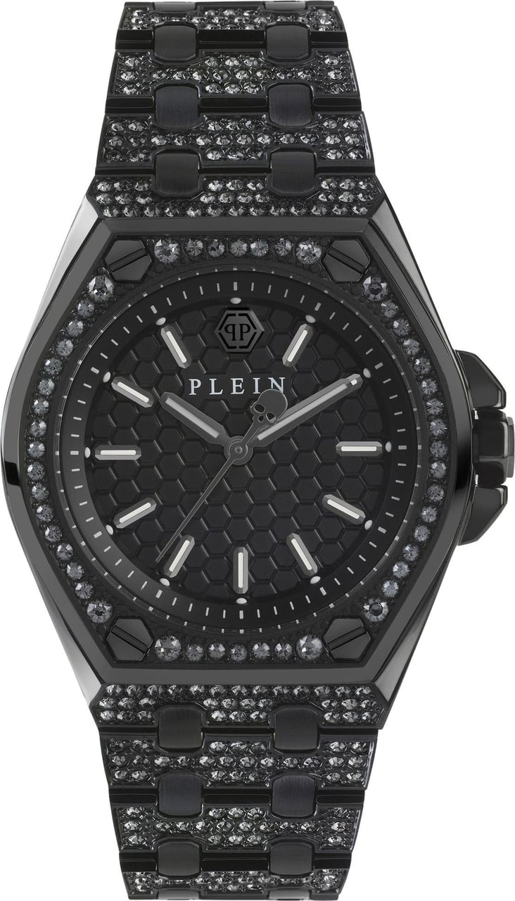 Philipp Plein PWJAA1022 Plein Extreme Lady horloge 38 mm Zwart