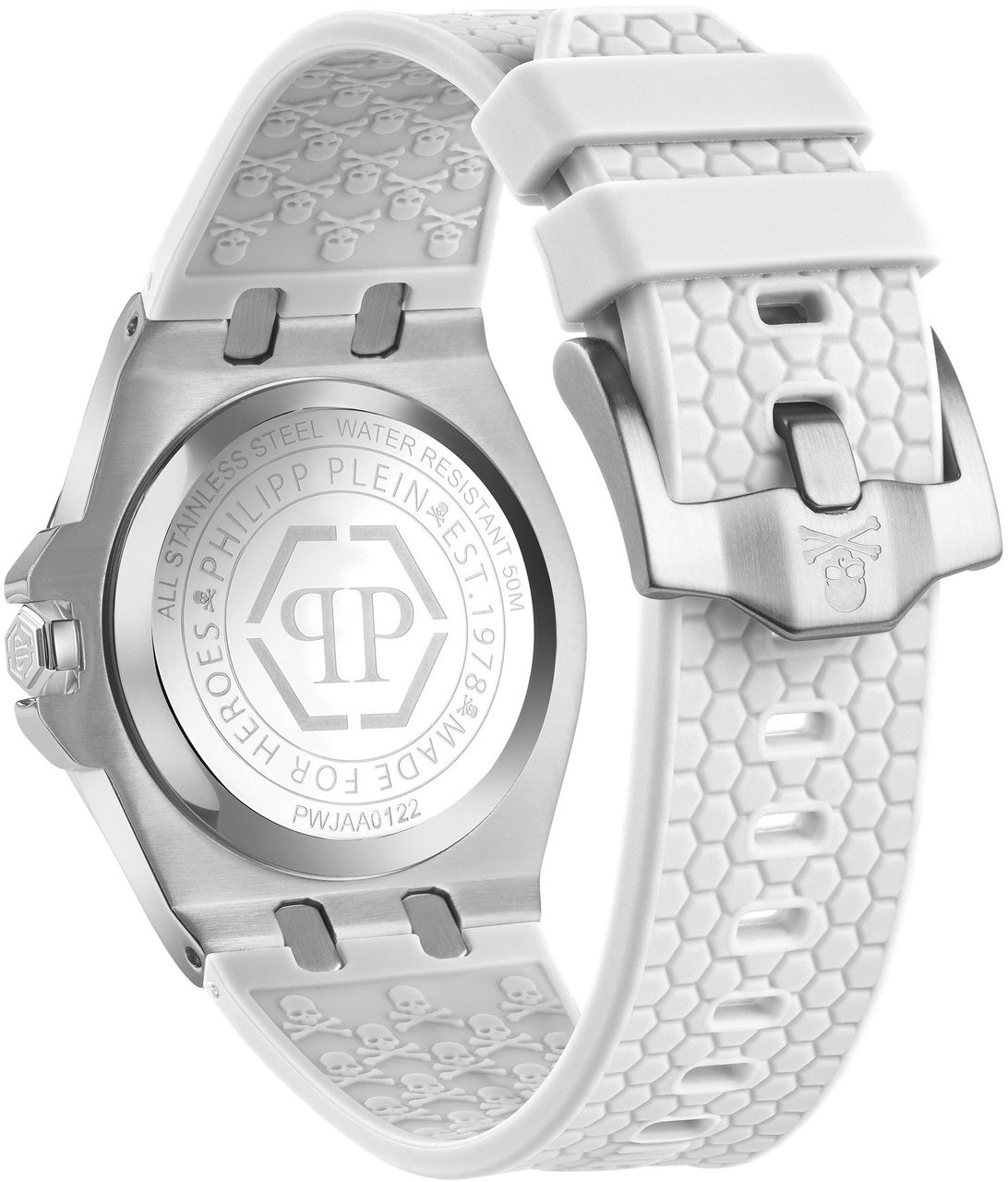 Philipp Plein PWJAA0122 Plein Extreme Lady dameshorloge 38 mm Wit