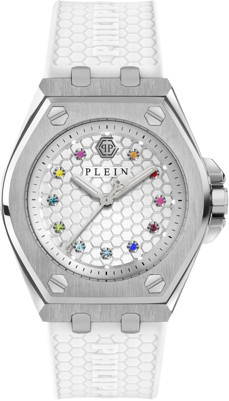 Philipp Plein PWJAA0122 Plein Extreme Lady dameshorloge 38 mm Wit