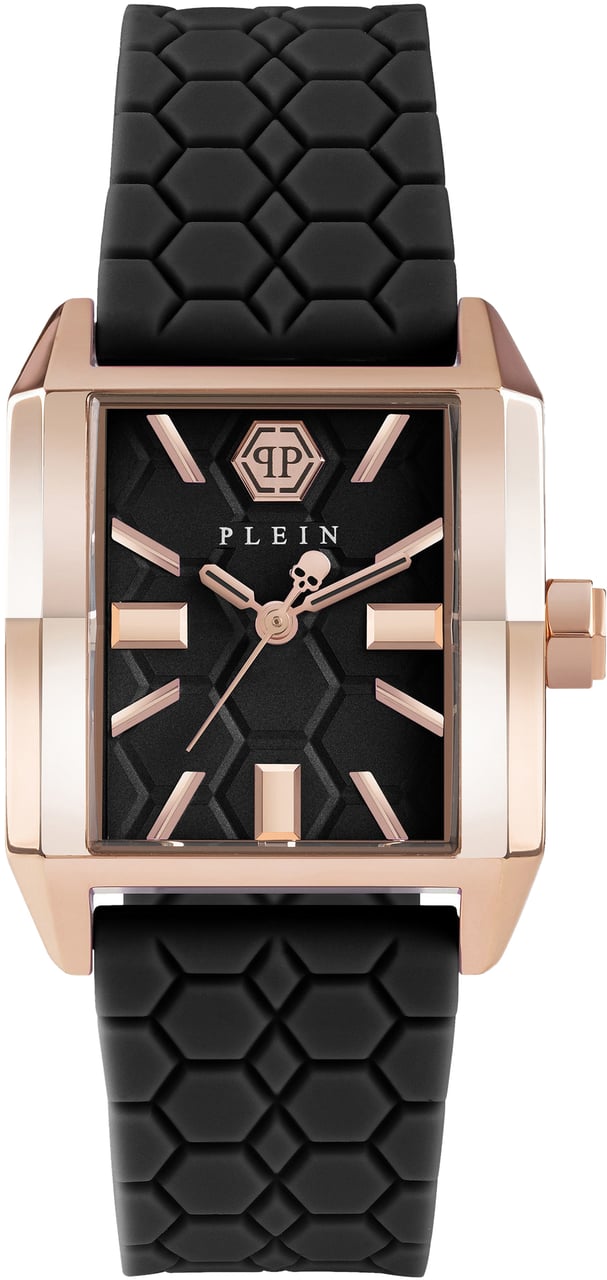 Philipp Plein PWMAA0222 Offshore Square dameshorloge 38 mm Zwart