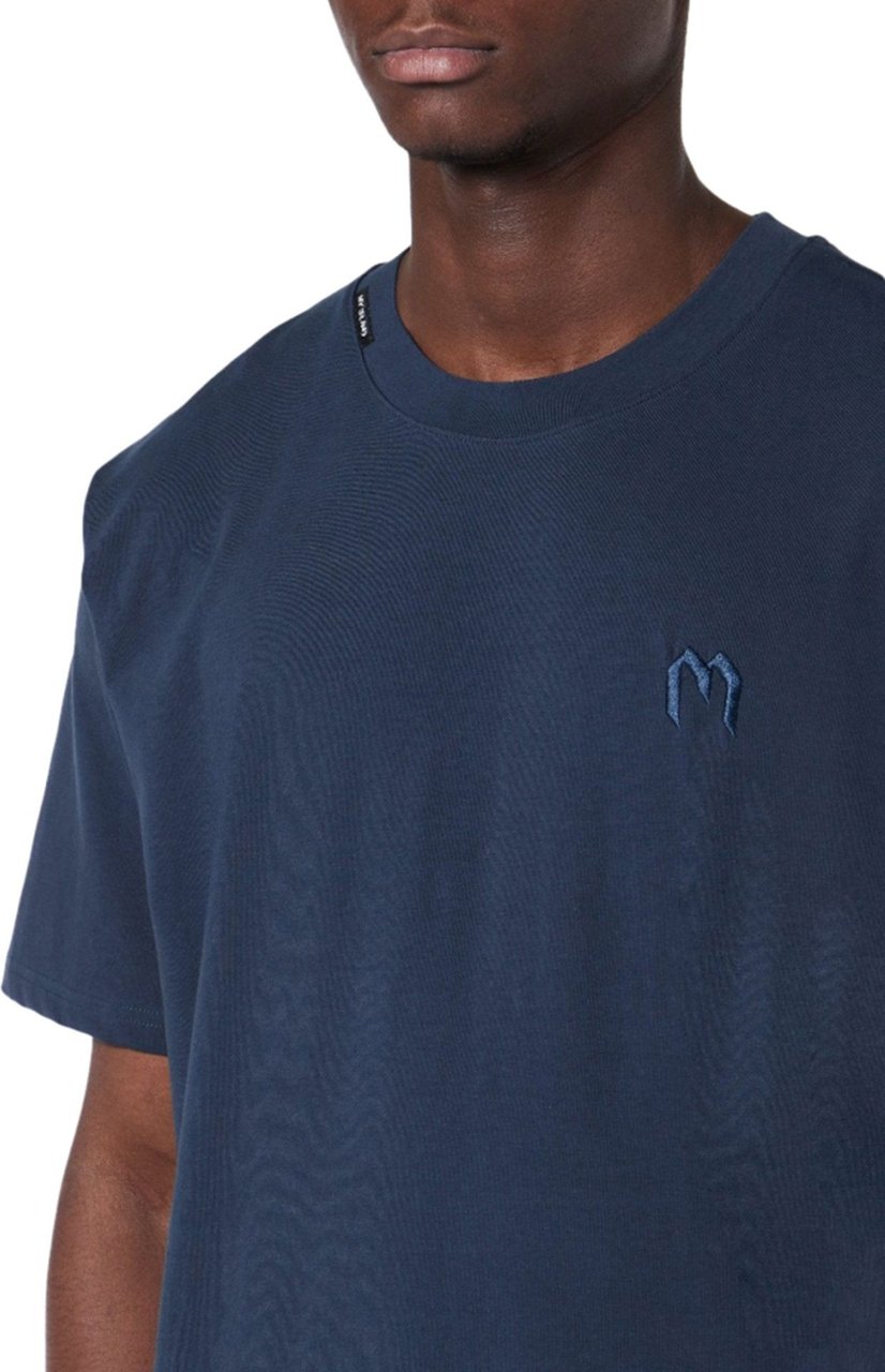 My Brand solid m t-shirt Blauw