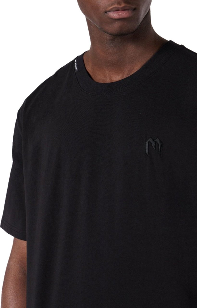 My Brand solid m t-shirt Zwart