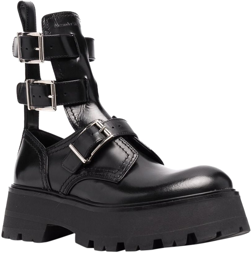 Alexander McQueen RAVE BOOTS Zwart