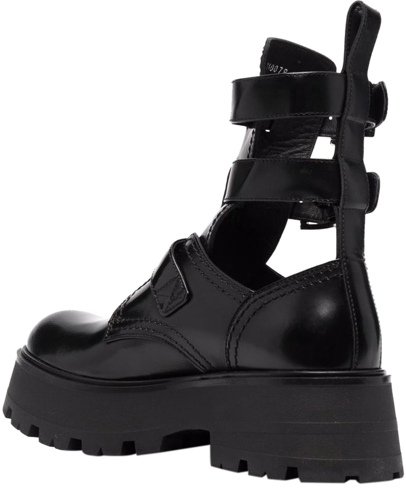 Alexander McQueen RAVE BOOTS Zwart