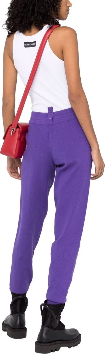 Marc Jacobs Trousers Purple Paars