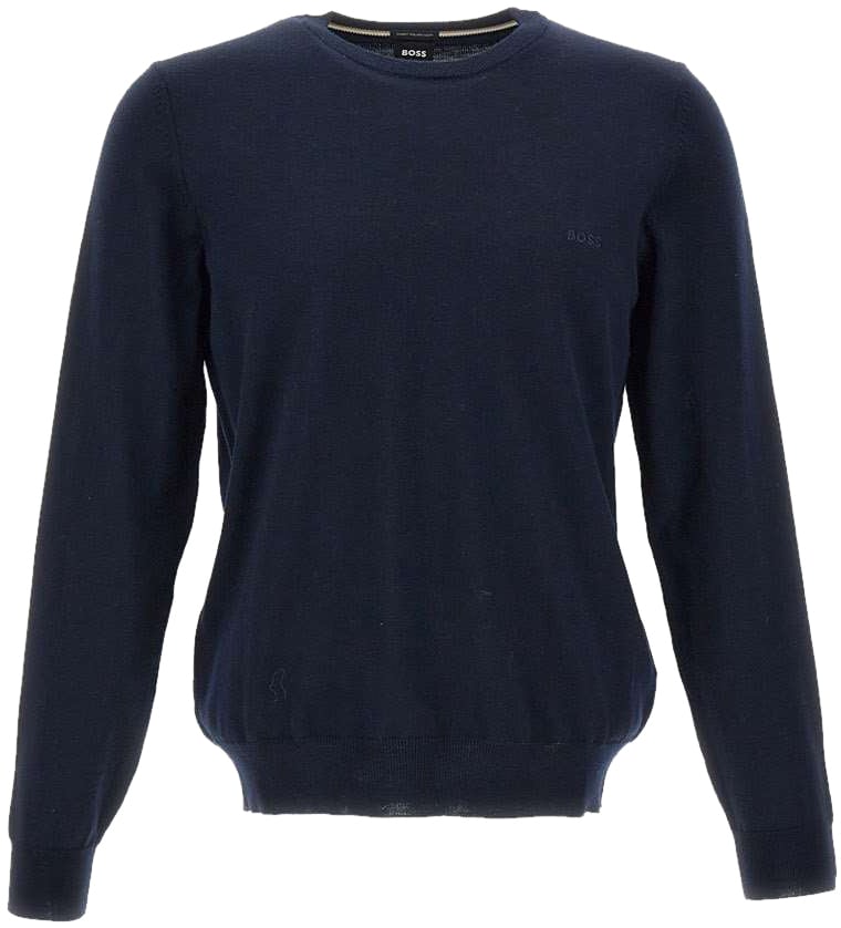 Boss Sweaters Blue Blauw