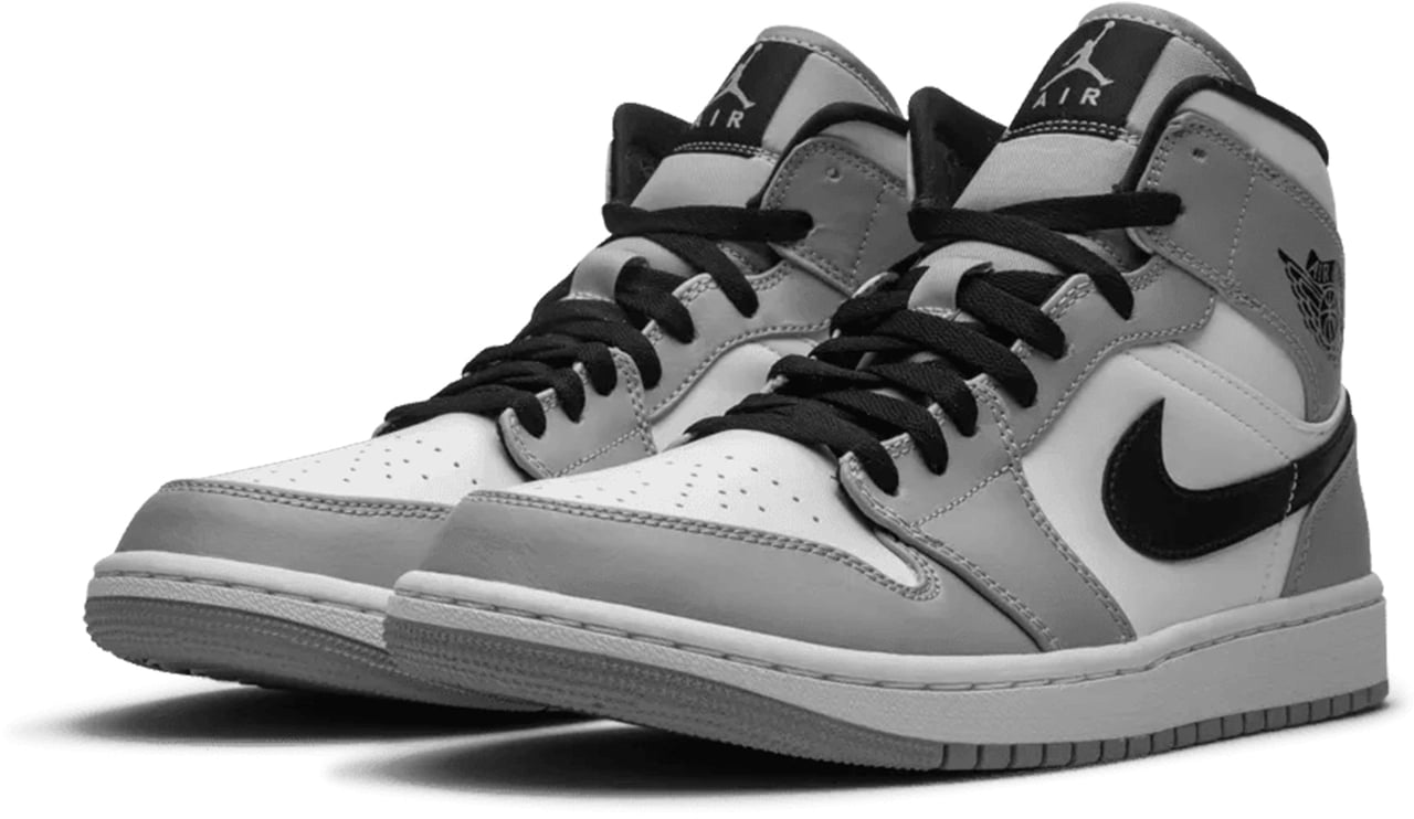 Nike Air Jordan 1 Mid Light Smoke Grey Divers