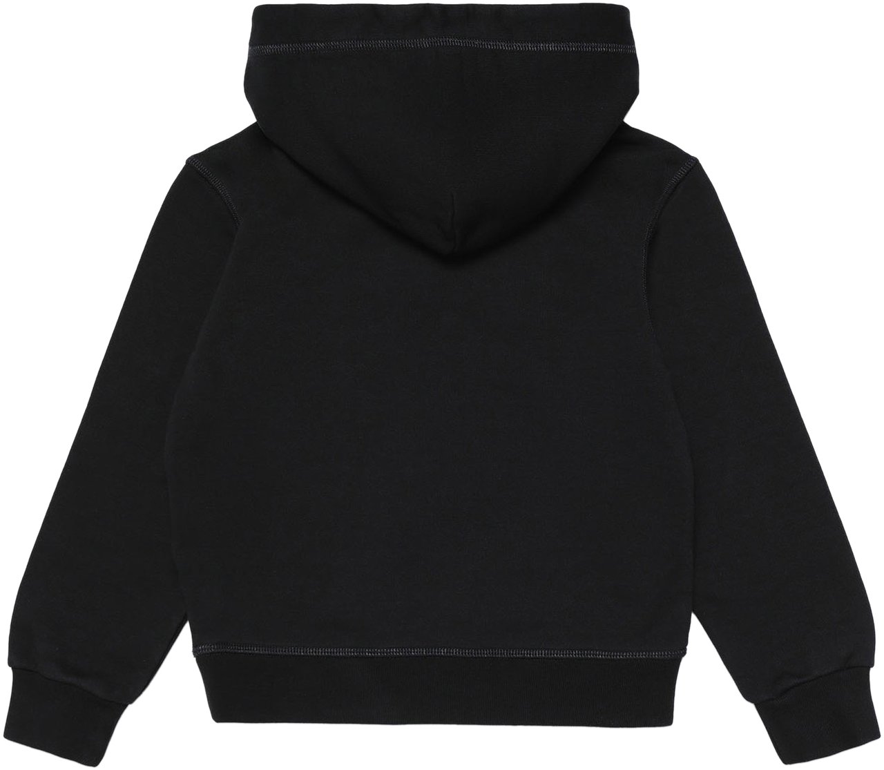 Dsquared2 Black Boy Sweatshirt Zwart