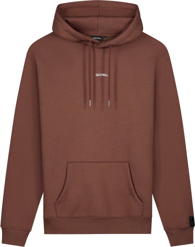Quotrell Fusa Hoodie | Brown / White Bruin
