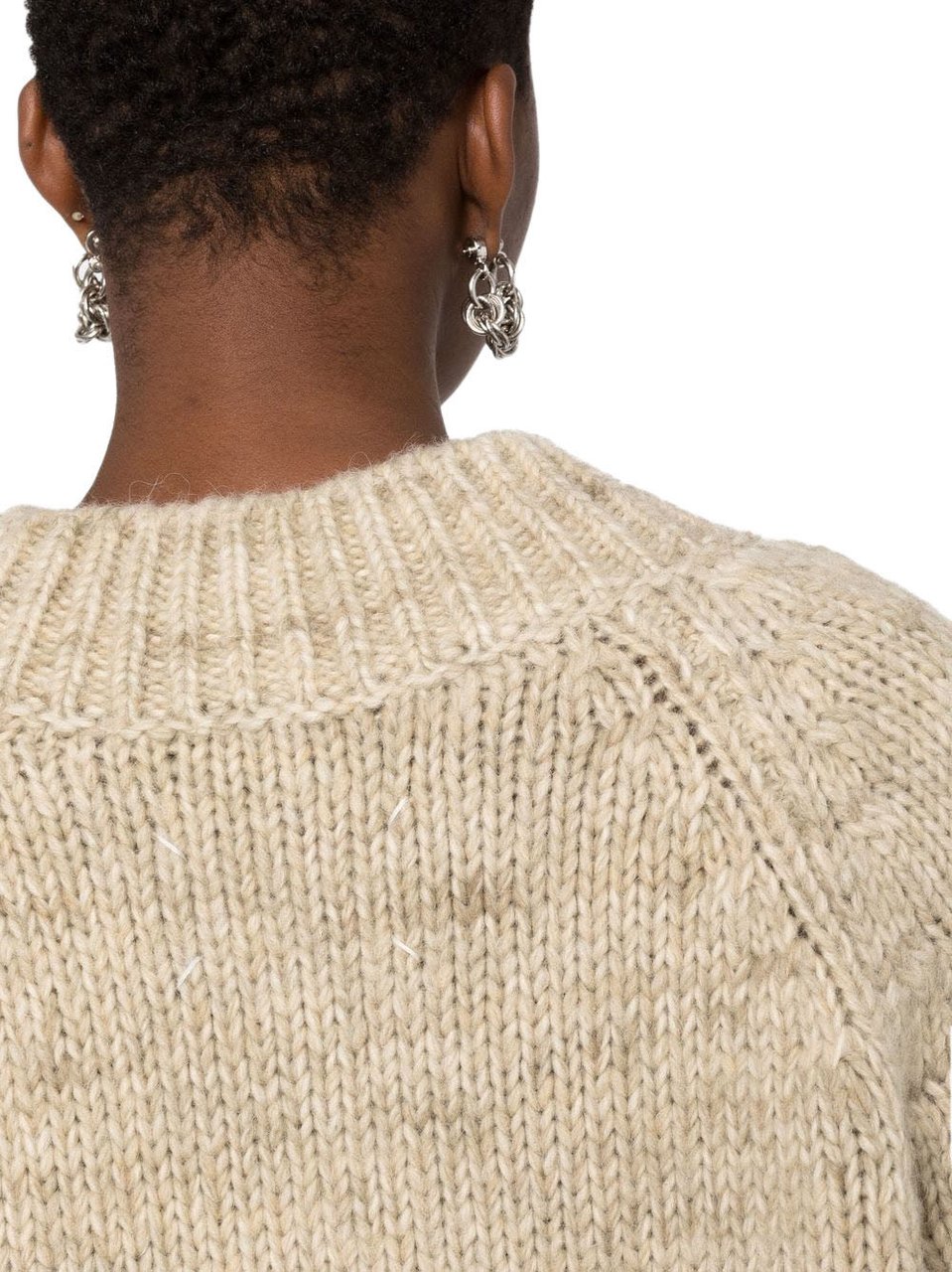 Maison Margiela Sweaters Beige Beige