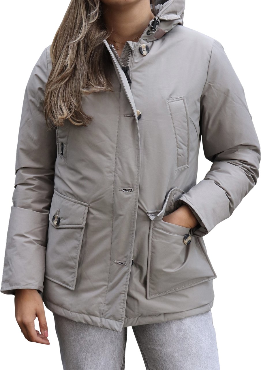 Airforce Pocket Parka Paloma Grey Grijs