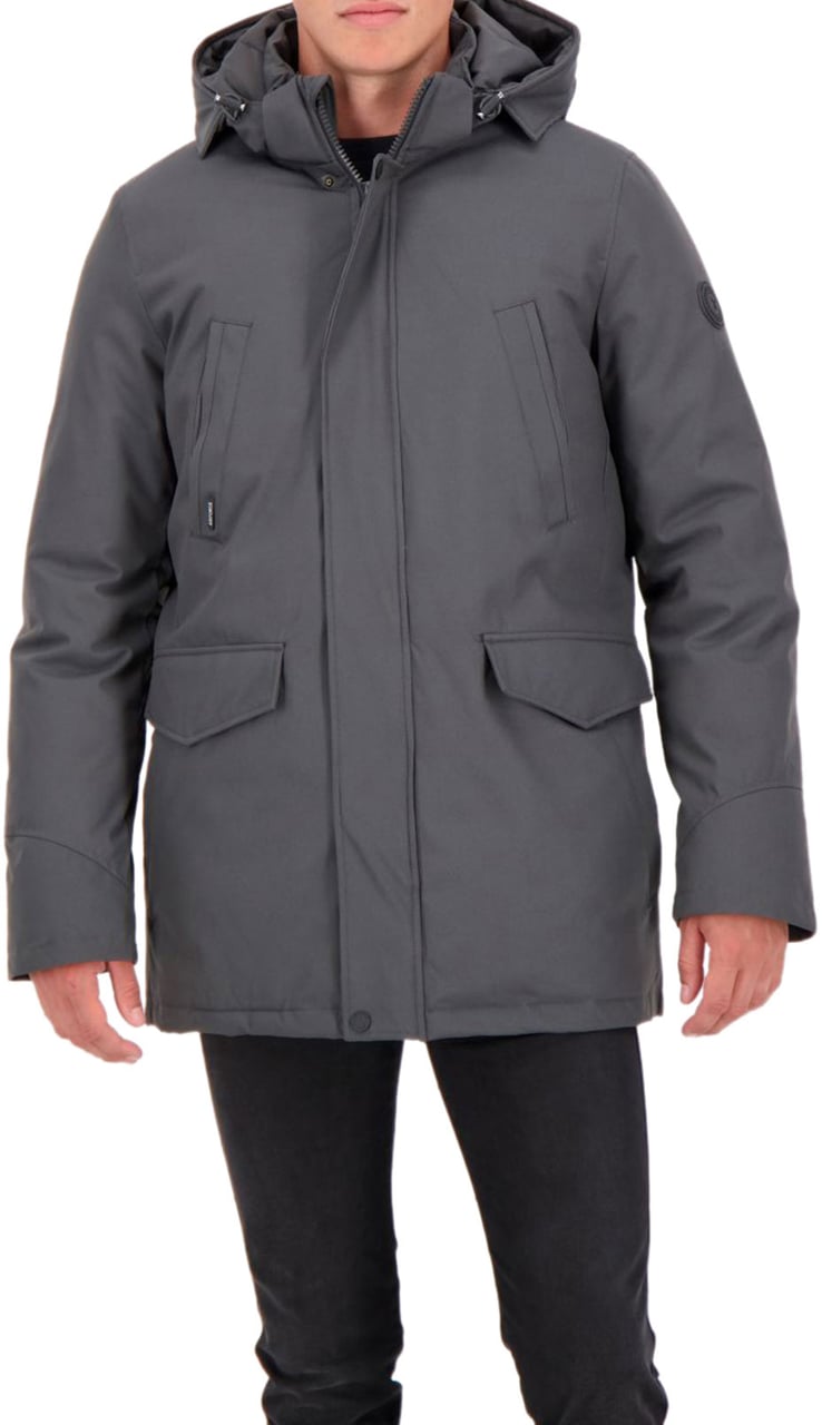 Airforce Slimfit Parka Zwart