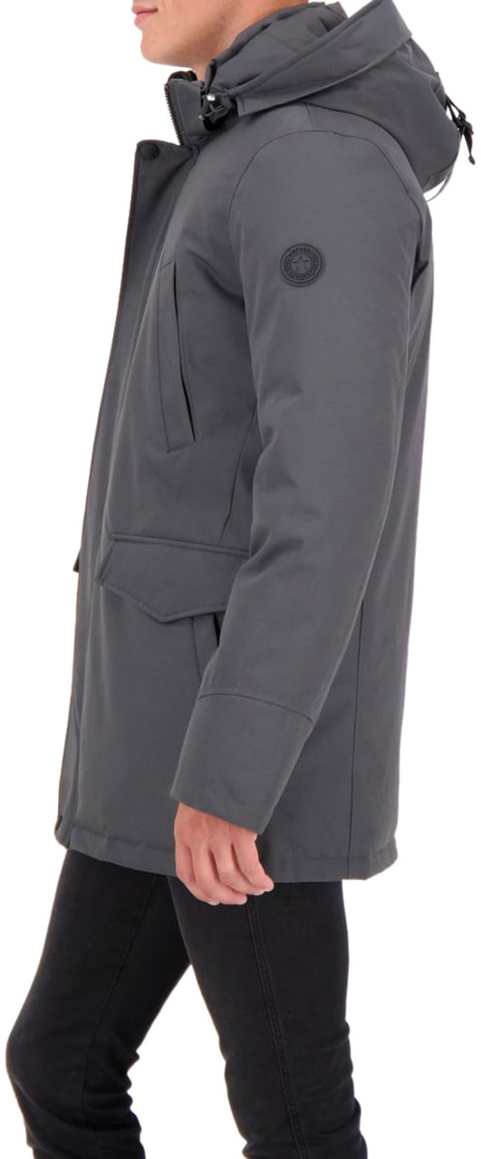 Airforce Slimfit Parka Grijs