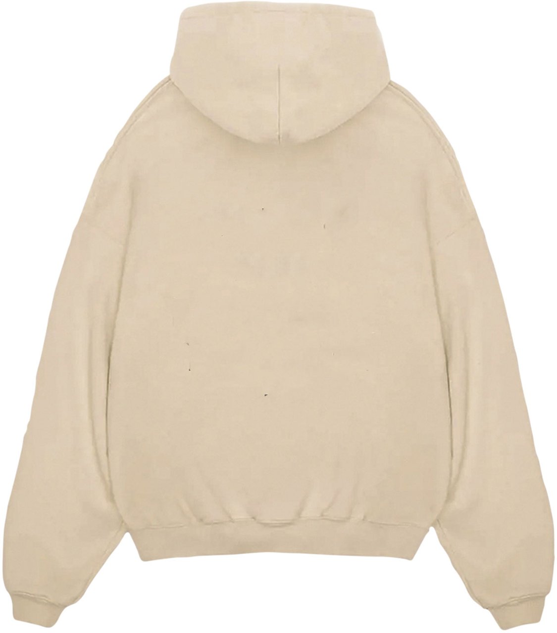 Richesse Rk Blank Hoodie Brown Oversized Bruin