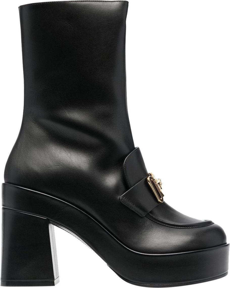 Versace Boots Black Black Zwart