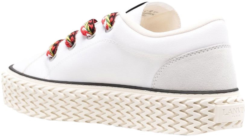 Lanvin Lanvin White canvas sneakers Wit