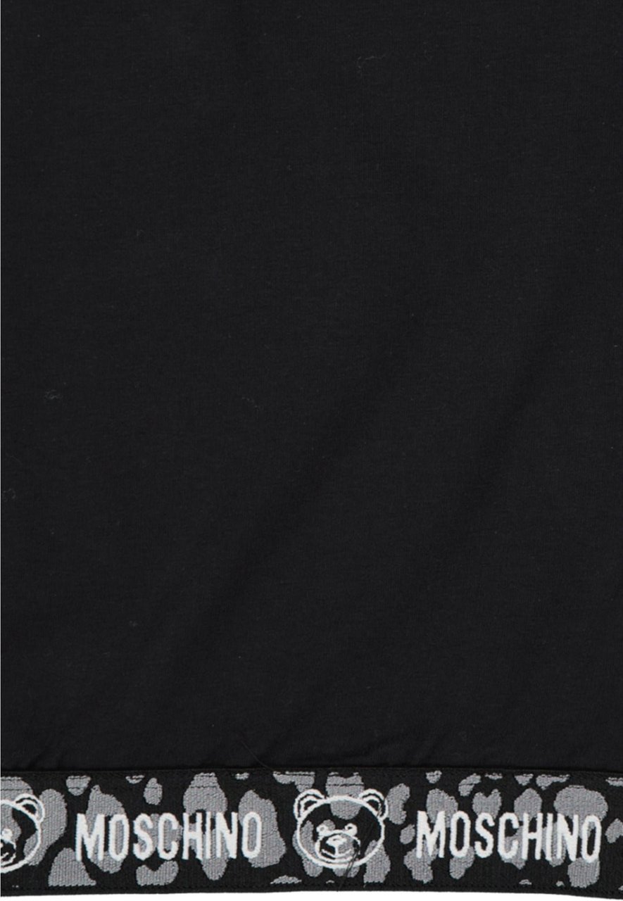 Moschino Moschino Underwear Cotton T-Shirt Zwart